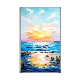 Abstract Landscape Sky Colorful Clouds Canvas Oil Painting Posters and Modern Wall Art Pictures for Living Room Bedroom Aisle