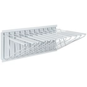 VEVOR Wall Mount Blueprint Storage Rack Blueprint Holder with 12 Pivot Brackets