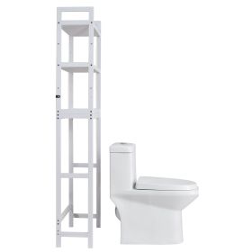 VEVOR Over the Toilet Storage 3-Tier Bathroom Shelf Rack Space Saver Organizer