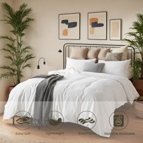 Ins Style High-end Feeling, Pure Color Bedding Set Of Three Pieces